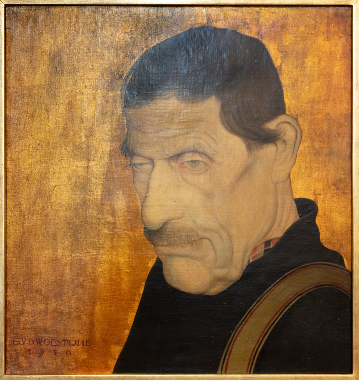 Cabeza de hombre-Nandje Hooft de Gustave Van de Woestyne
