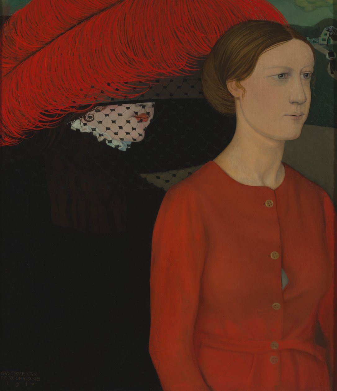 Dos muelles de Gustave van de Woestyne