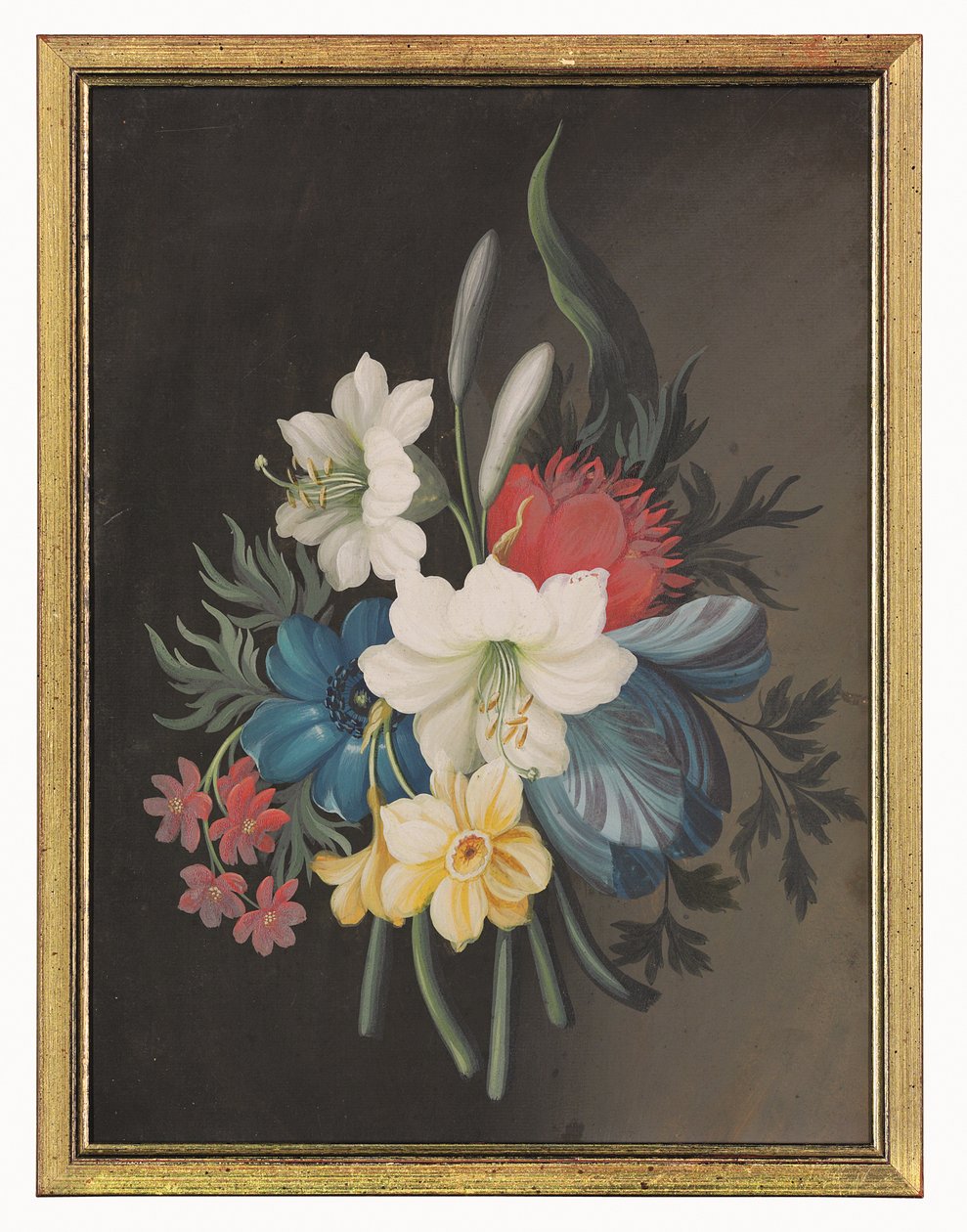 Bodegón de ramo de flores de Gustavus Hamilton