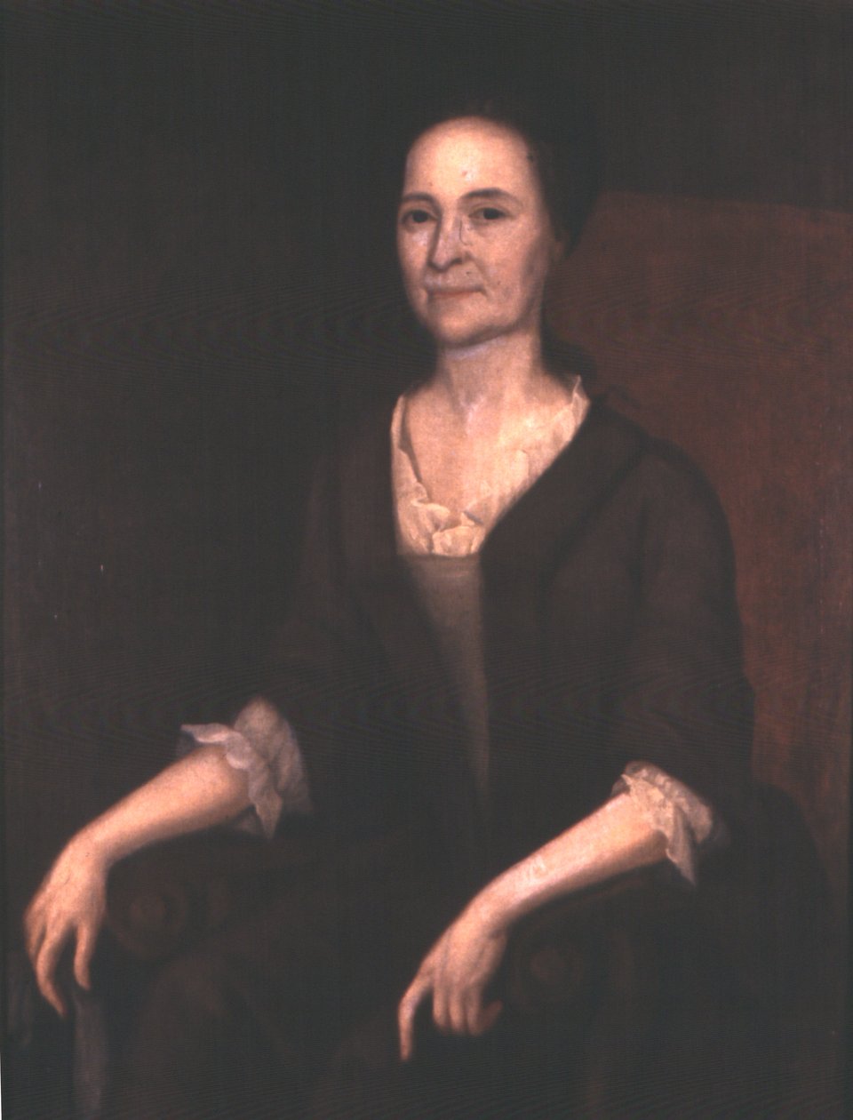 Sra. Gustavus Hesselius (Lydia Getchel Hesselius), c.1740 de Gustavus Hesselius