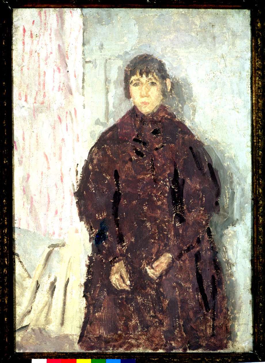 Chica con vestido de morera, 1923 de Gwen John
