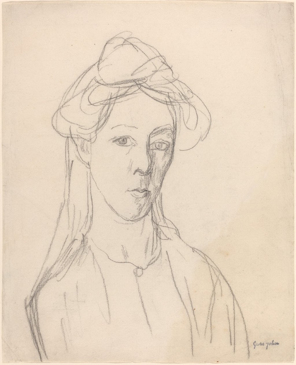 Autorretrato de Gwen John