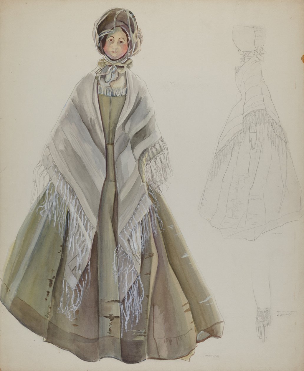Muñeca cuáquera, 1935-1942 de Gwyneth King