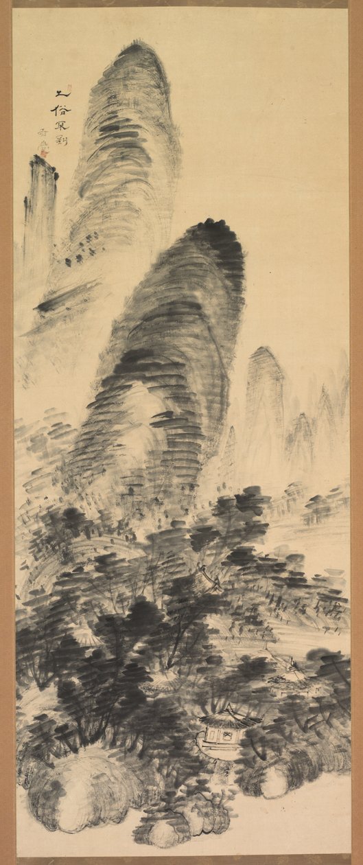 Prohibido a los vulgares, finales de 1800-principios de 1900 de Uragami Gyokudo