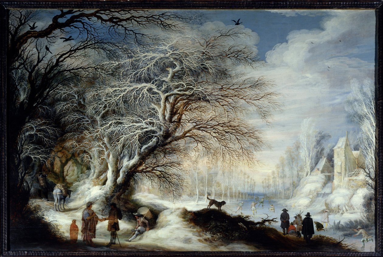 Paisaje de invierno de Gysbrecht Lytens or Leytens