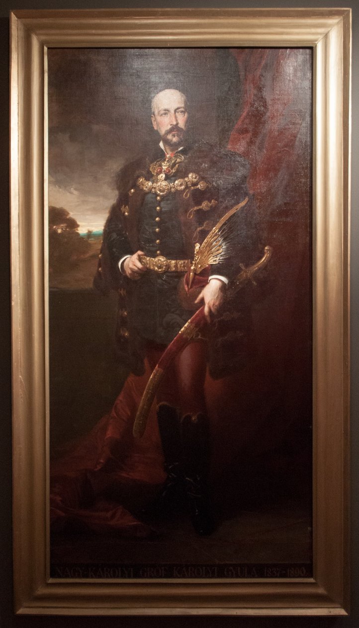 Retrato del Conde Gyula Karolyi de Gyula Benczúr