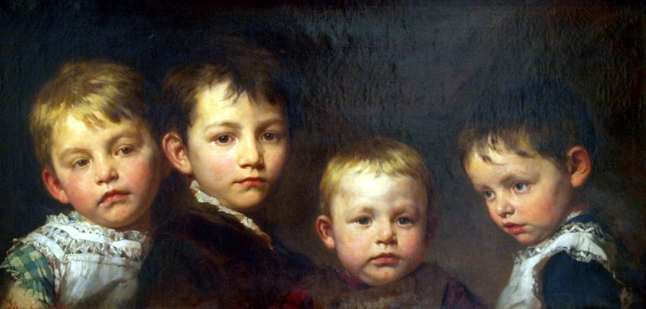 Mis hijos de Gyula Benczúr