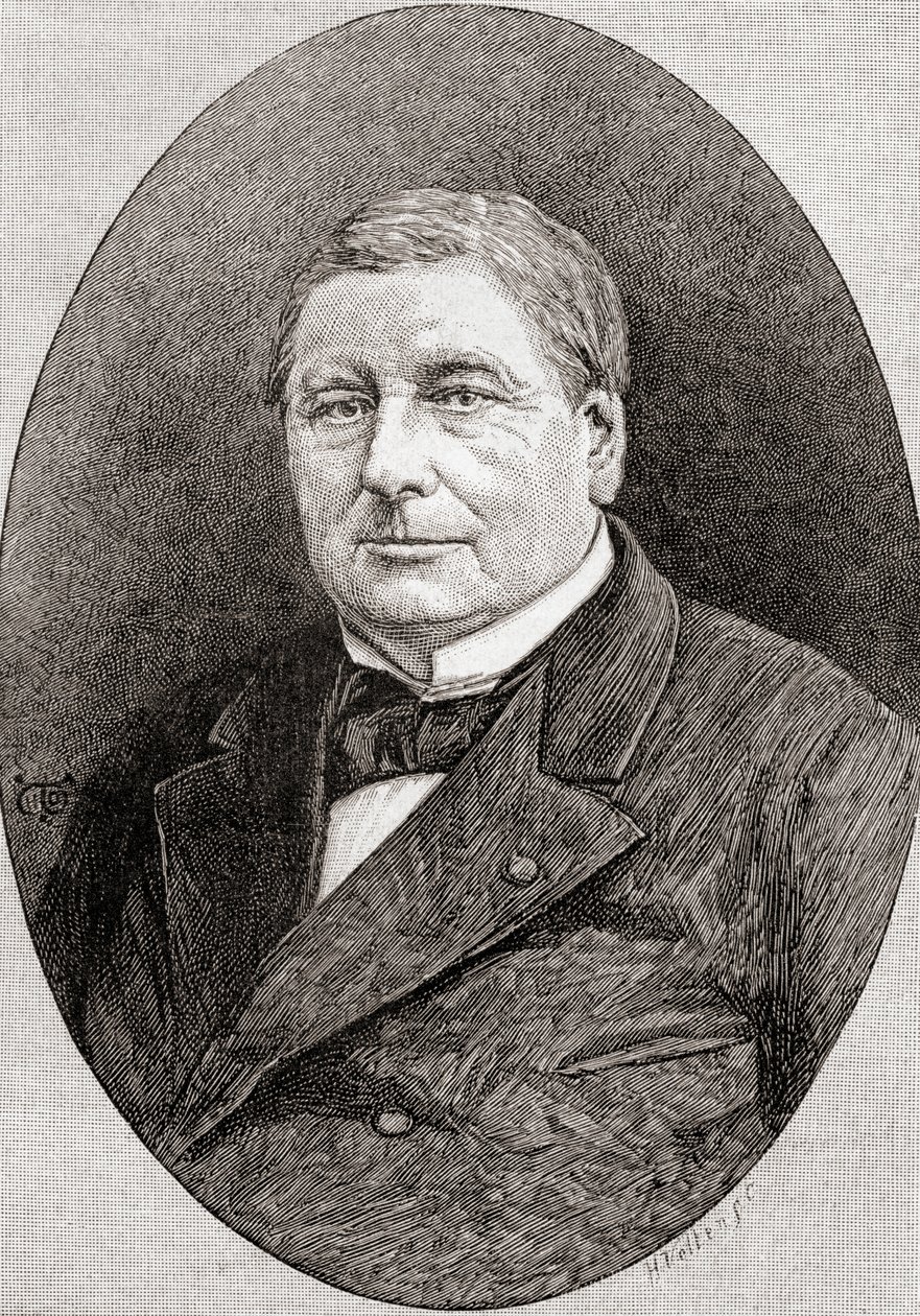 Eugène Marin Labiche, de The Century Illustrated Monthly Magazine, publicado en 1884 de H. Velten