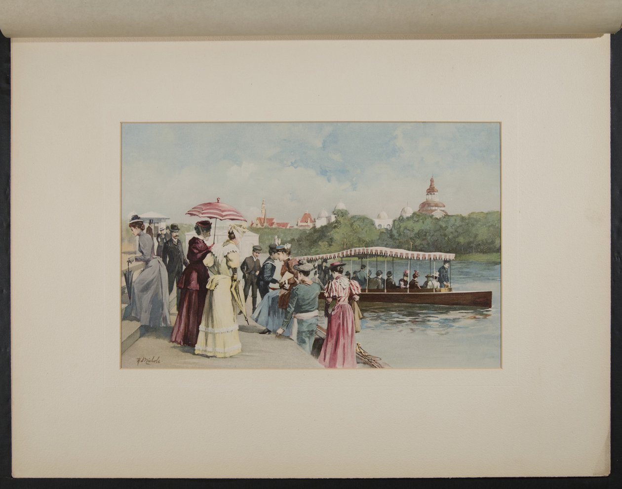 Desembarco de la Góndola, Laguna Norte de H.D. Nichols
