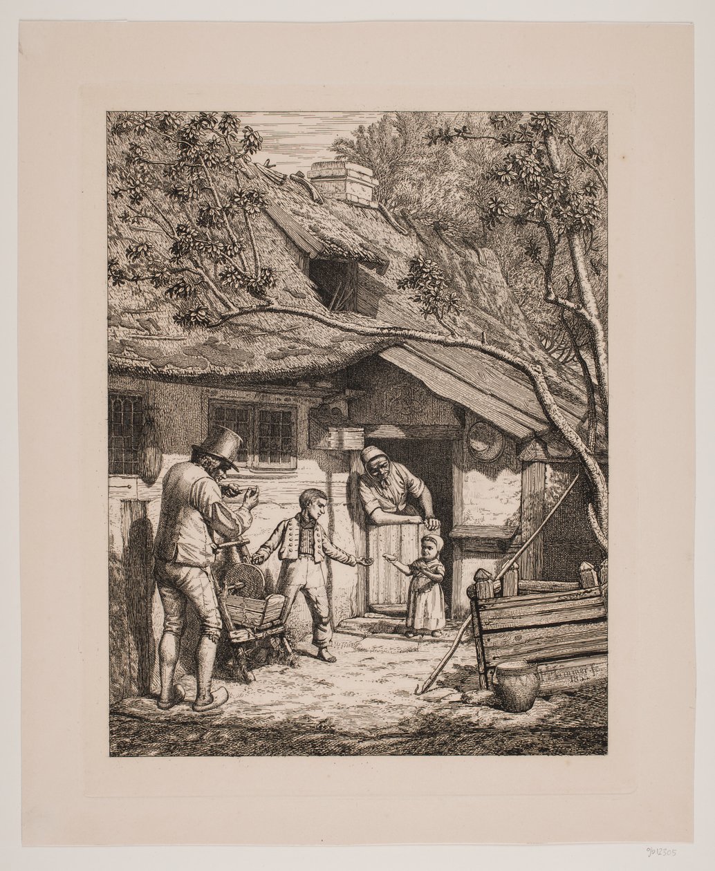 Familia campesina de H.J. Hammer