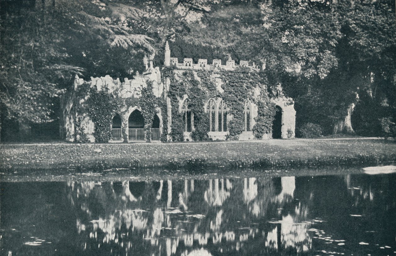 Las ruinas en Frogmore, c1899, 1901 de HN King
