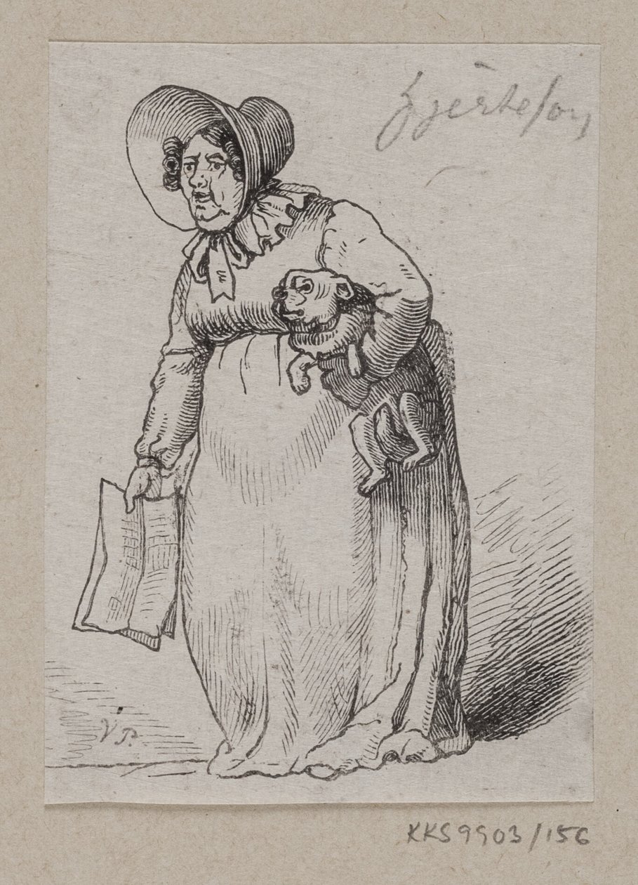 Ilustración para "Hjertesorg" en H.C. Andersen, "Cuentos y Historias", Volumen 2 de H.P. Hansen