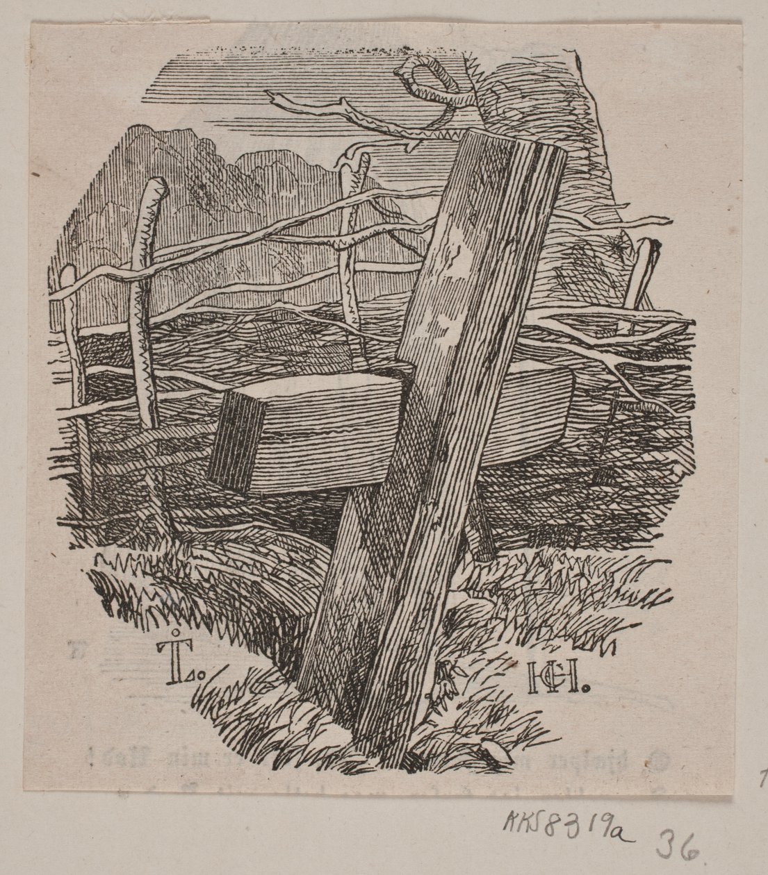 Cruz de Vedby de H. C. Henneberg