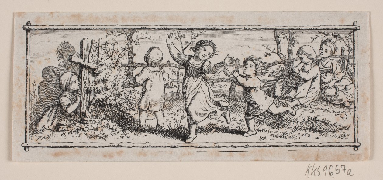Viñeta para Rob. Reinick: Sml. Frühling de H. C. Henneberg