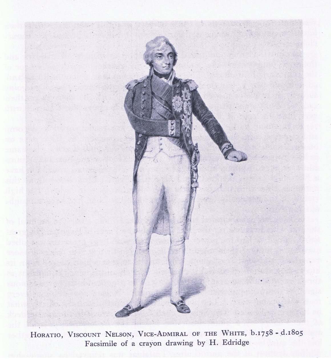 Horatio, vizconde Nelson, de Aventura británica publicada por Collins de H. Eldridge