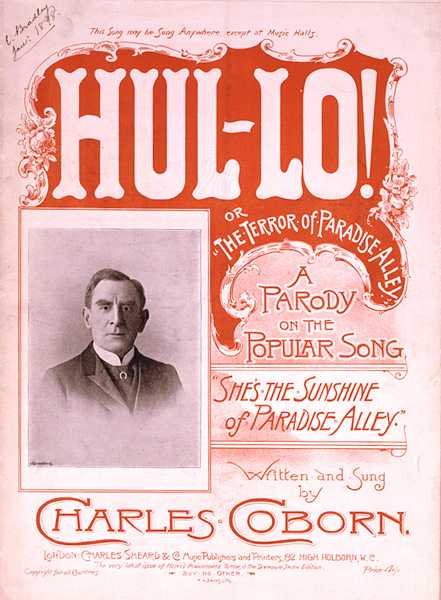 Portada de la partitura de 