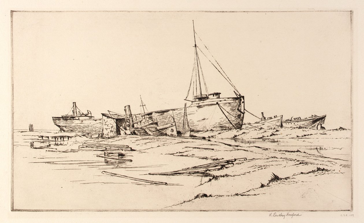 Cementerio marino, Port Arthur de H. Lindley Hosford