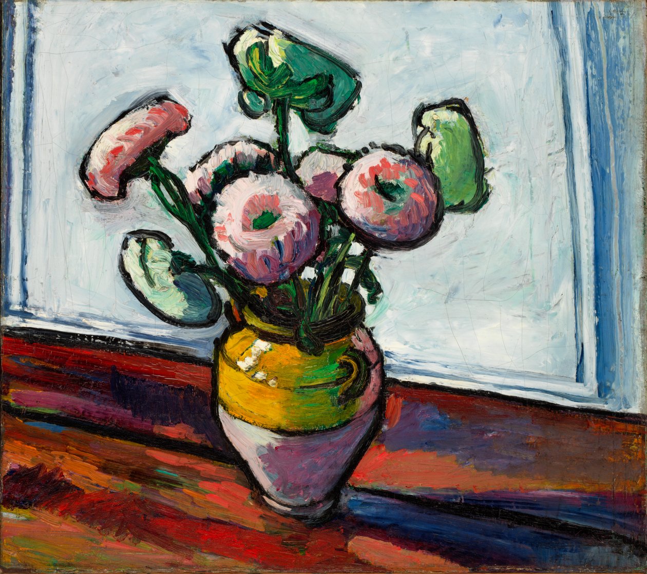 Zinnias de H. Lyman Sayen