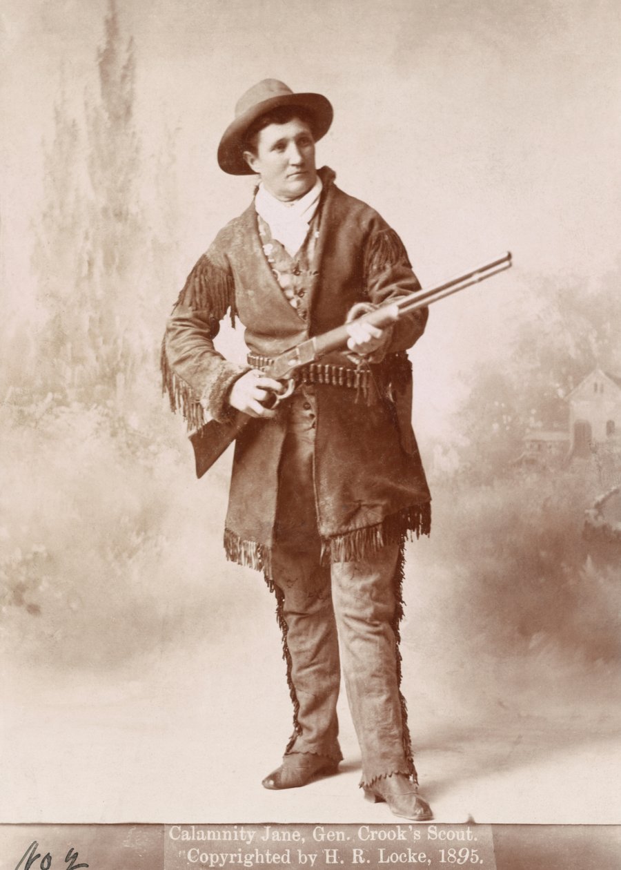 Retrato de Calamity Jane de H. R. Locke