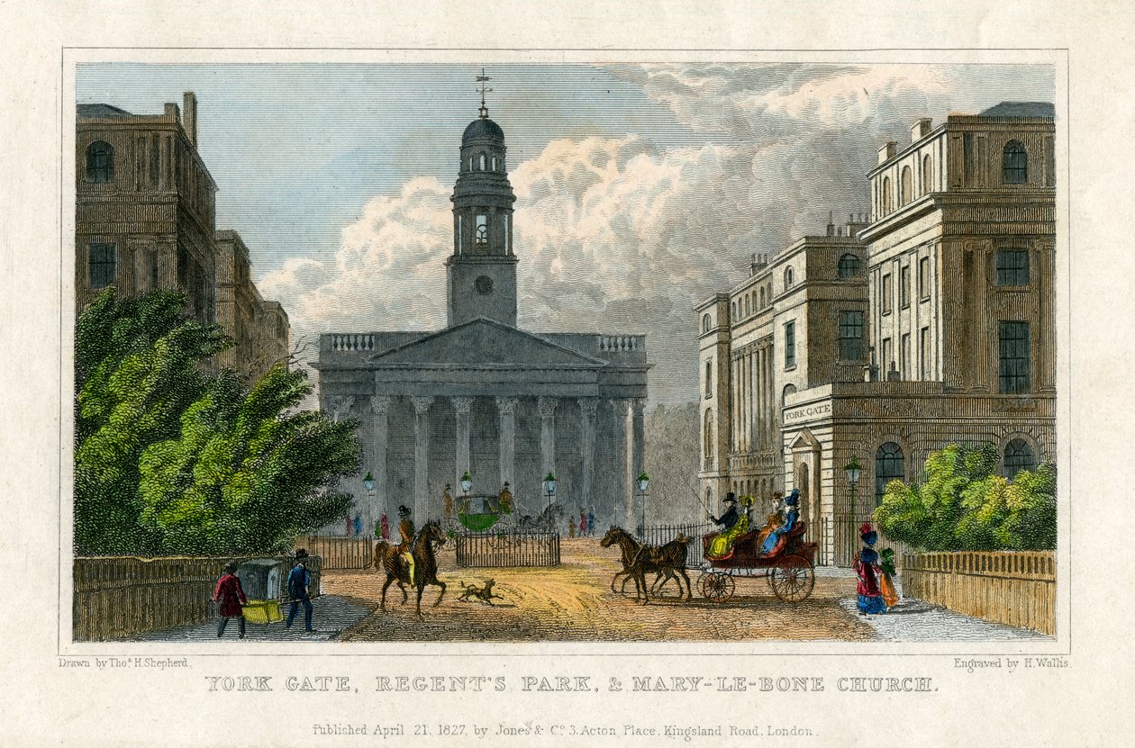 Puerta de York, Regent