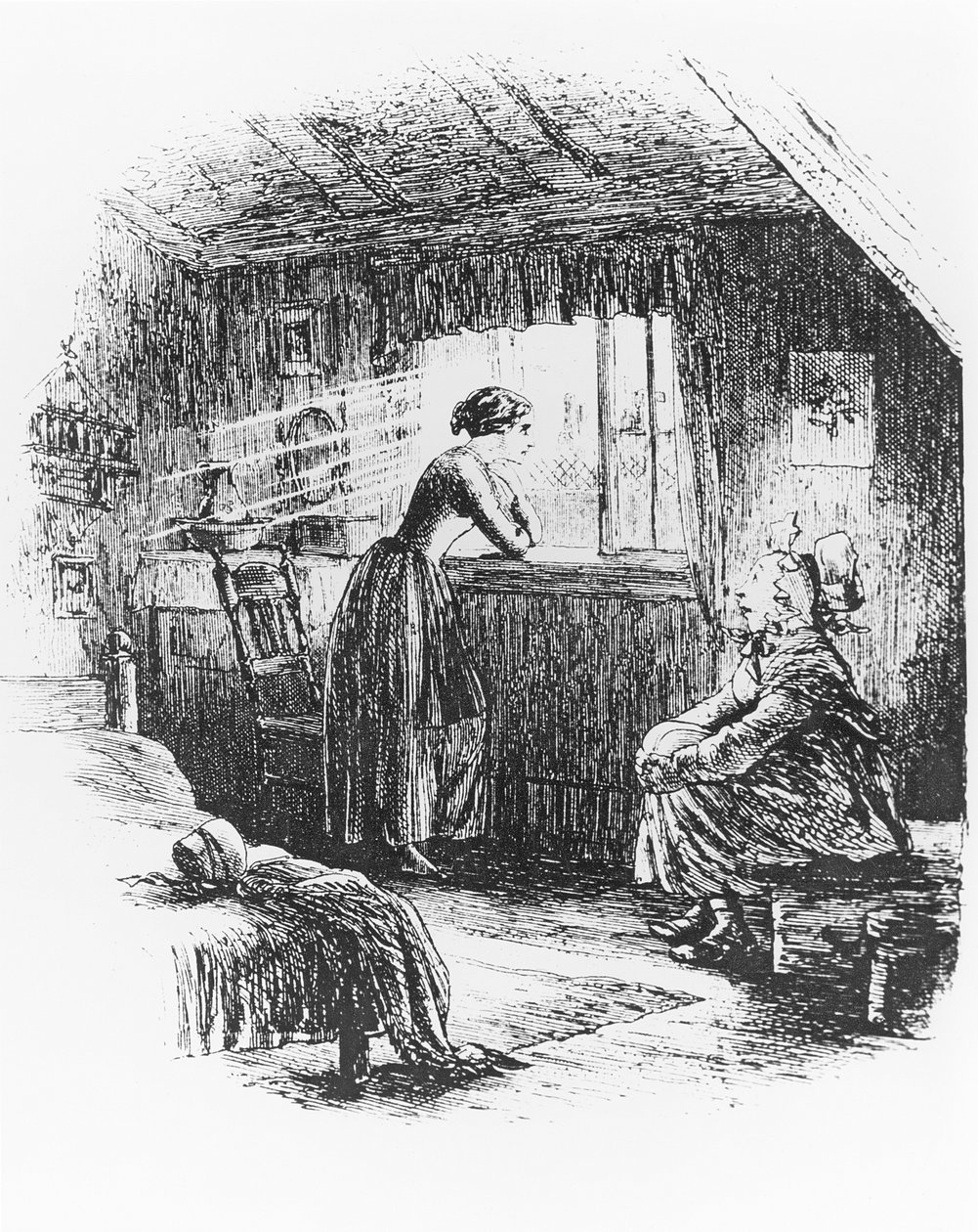La historia de la princesa, ilustración para 
