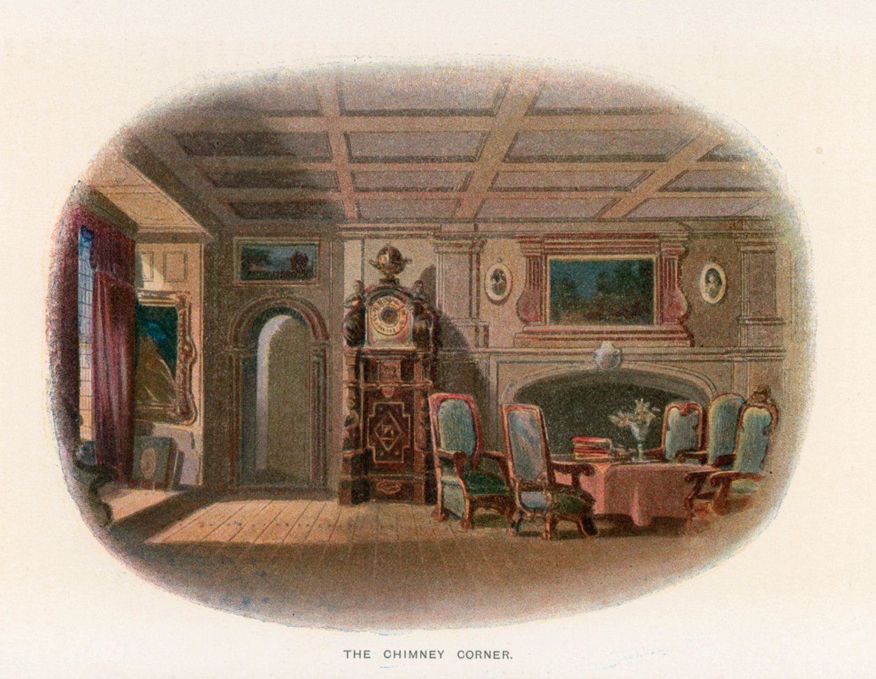 Ilustración para Cuadros de Italia (litografía en color) de Hablot Knight (1815-92) (after) Browne