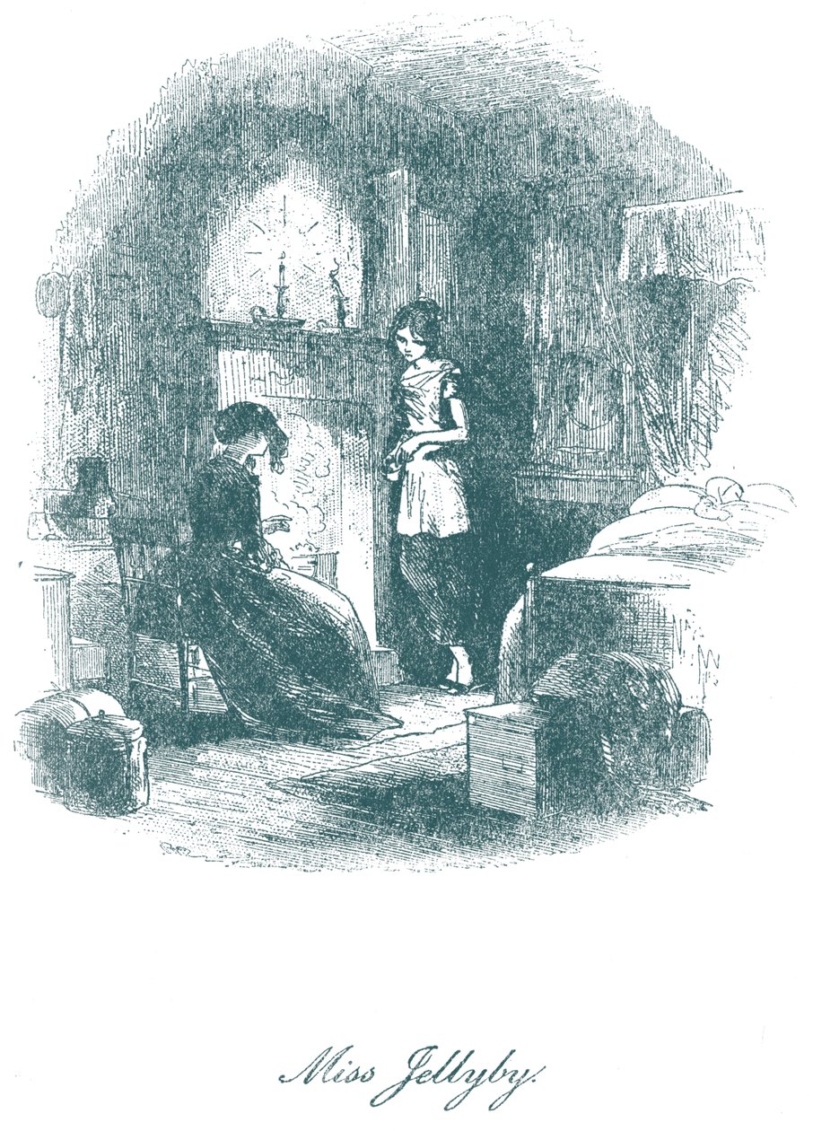 Casa desolada de Hablot Knight Browne