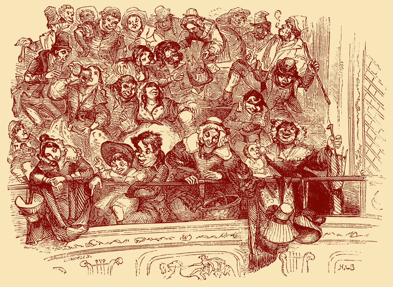 La tienda de antigüedades de Charles Dickens de Hablot Knight Browne