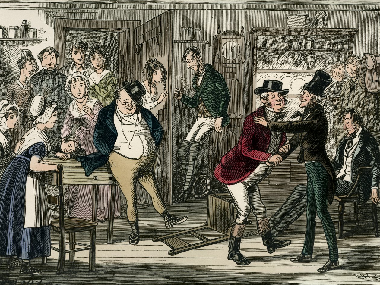El club Pickwick de Hablot Knight Browne