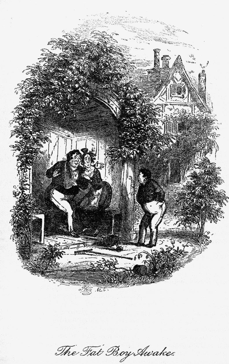 Los papeles póstumos del Club Pickwick de Hablot Knight Browne