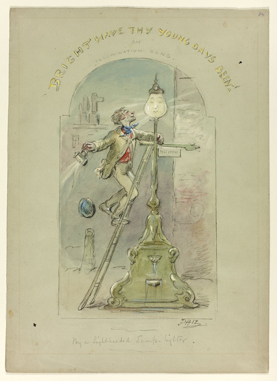 ¡Brillantes han sido tus jóvenes días! de Hablot Knight Browne