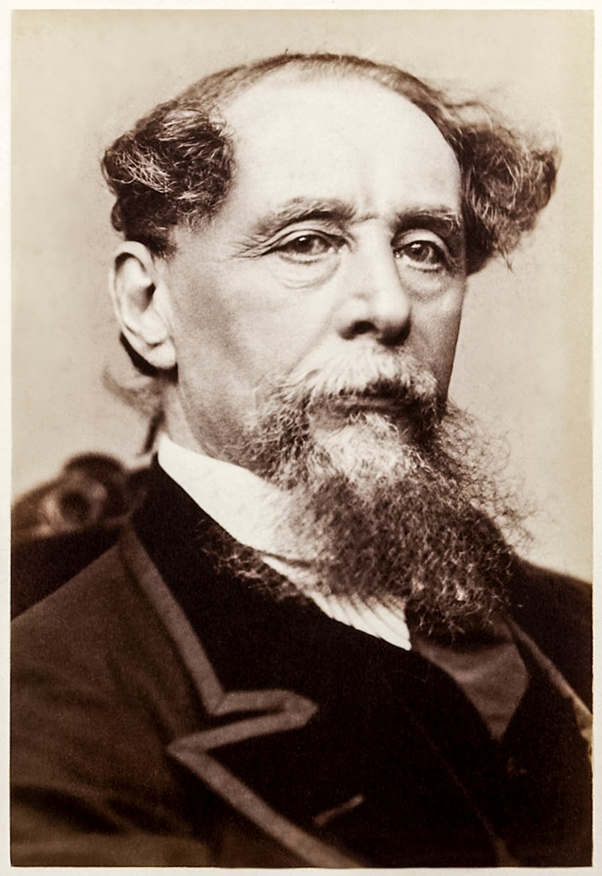 Charles Dickens: escritor inglés y novelista popular victoriano de Hablot Knight Browne