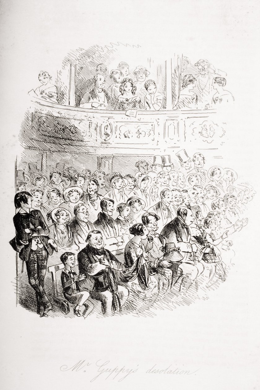 La desolación del Sr. Guppy, ilustración de 
