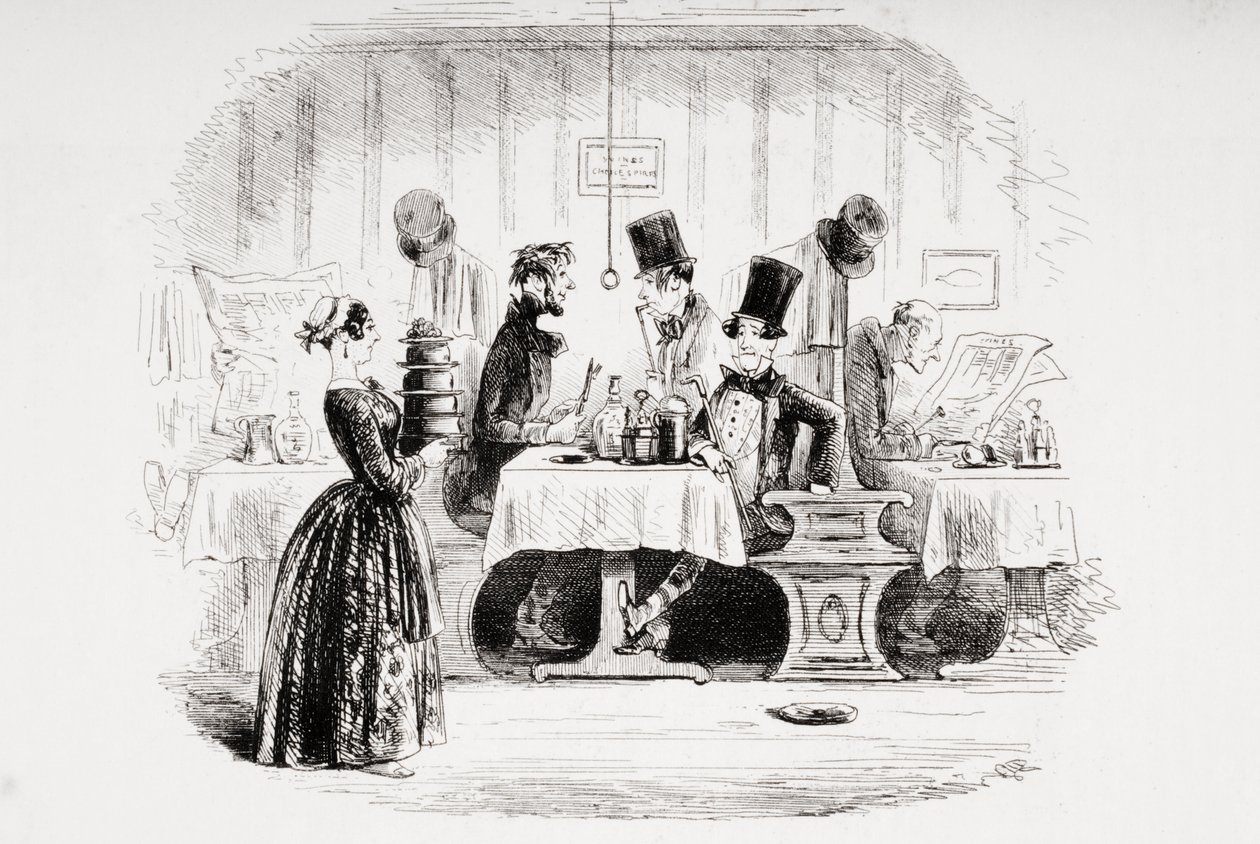 El entretenimiento del Sr. Guppy, ilustración de 