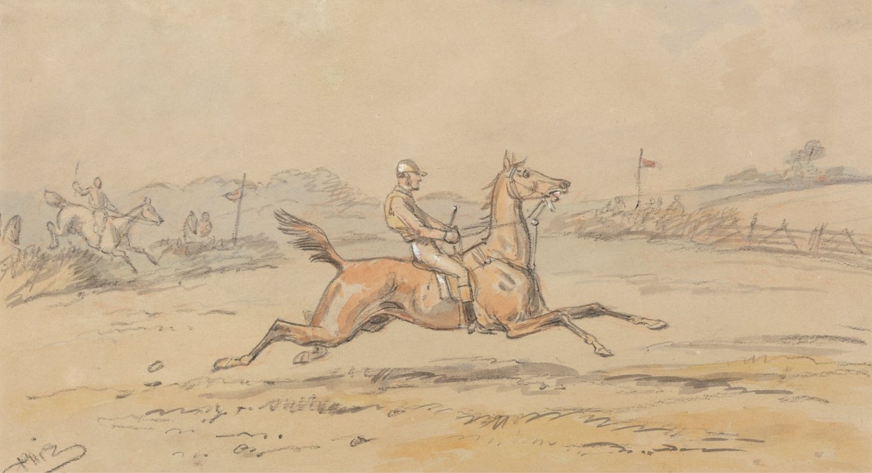 Carrera de punto a punto de Hablot Knight Browne