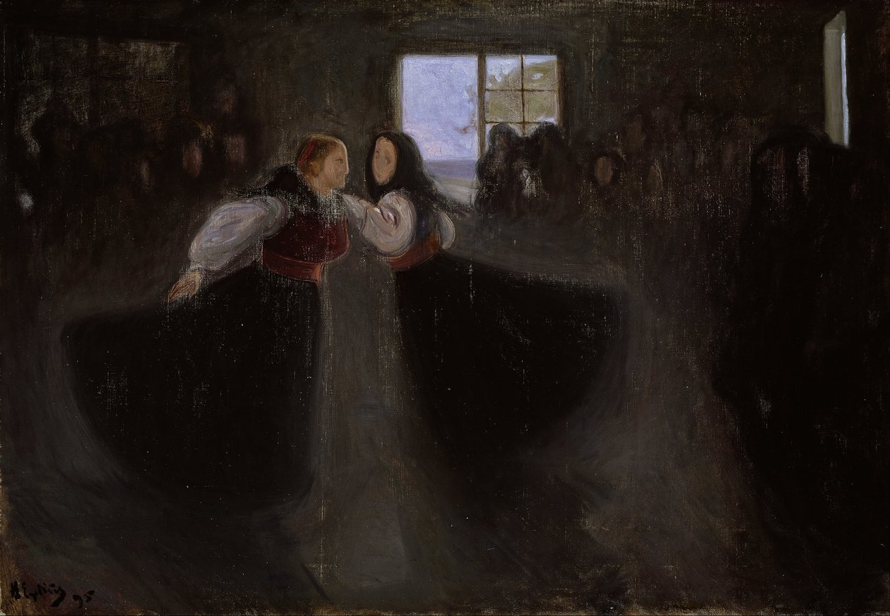 Niñas bailando de Halfdan Egedius