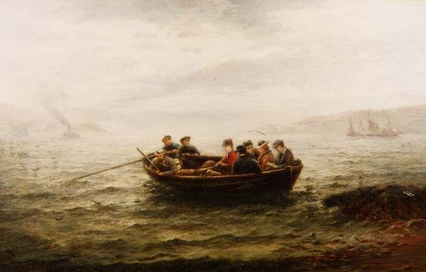 Yendo a la iglesia por el camino del cerrojo de Hamilton Macallum