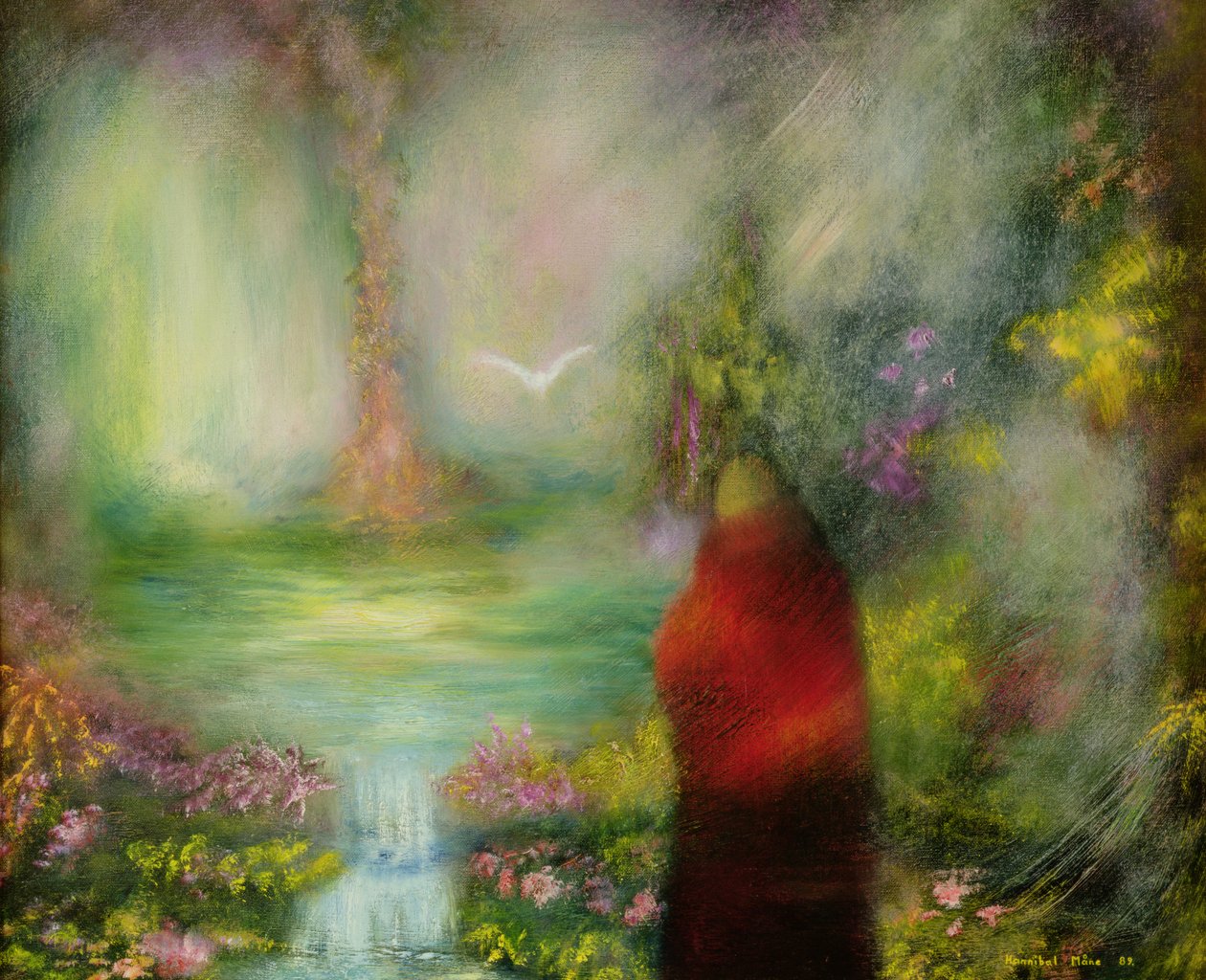 El monje tibetano, 1989 de Hannibal Mane