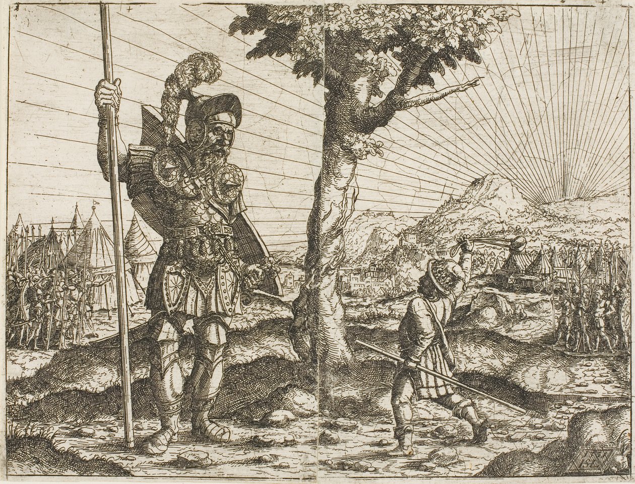 David y Goliat de Hanns Lautensack