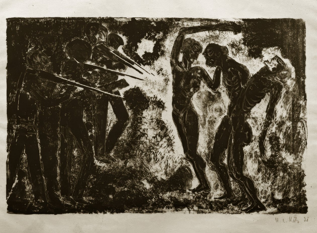 Danza de la muerte de 1919: El tribunal militar / Ejecución de Hanns Ludwig Katz