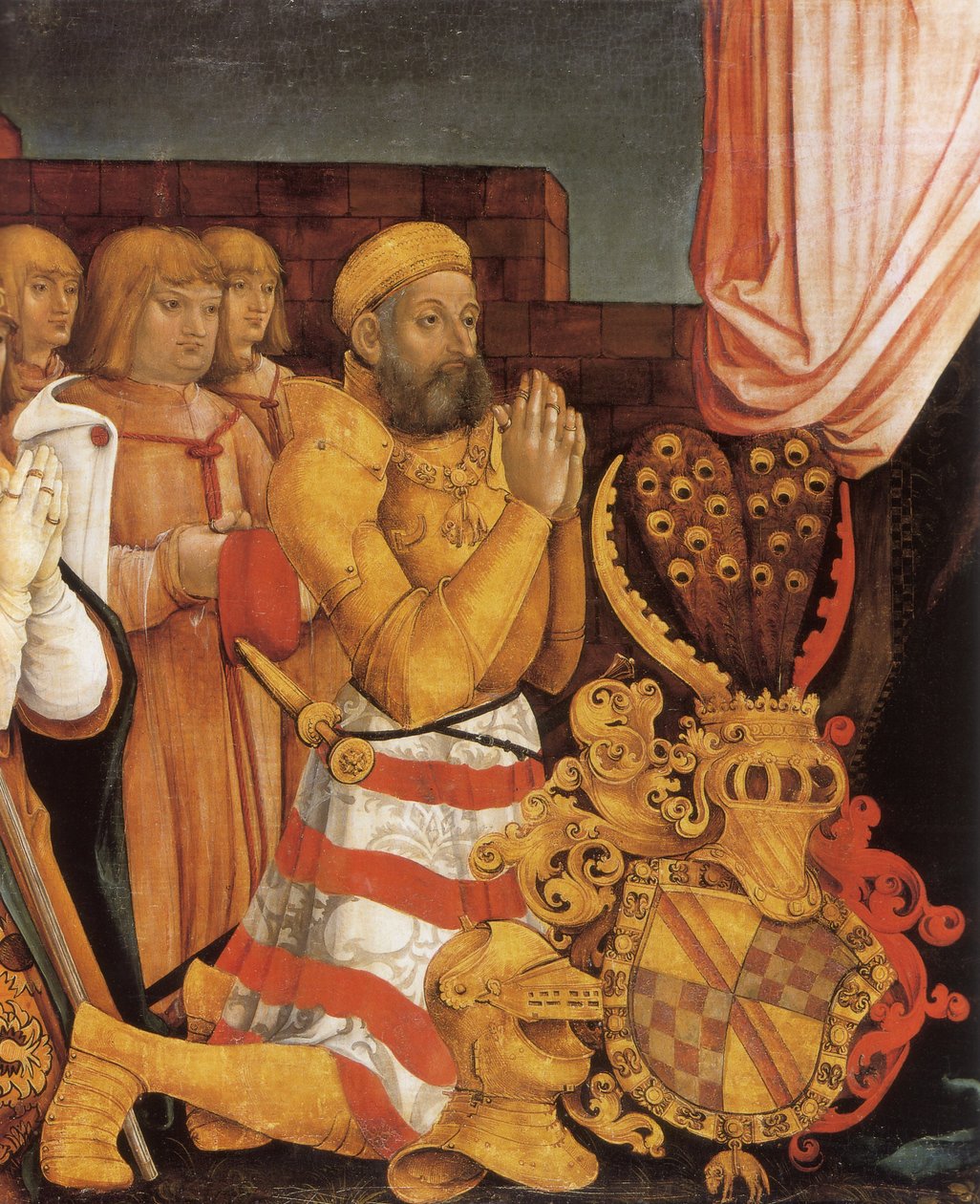 Margrave Christoph I de Baden de Hans Baldung Grien