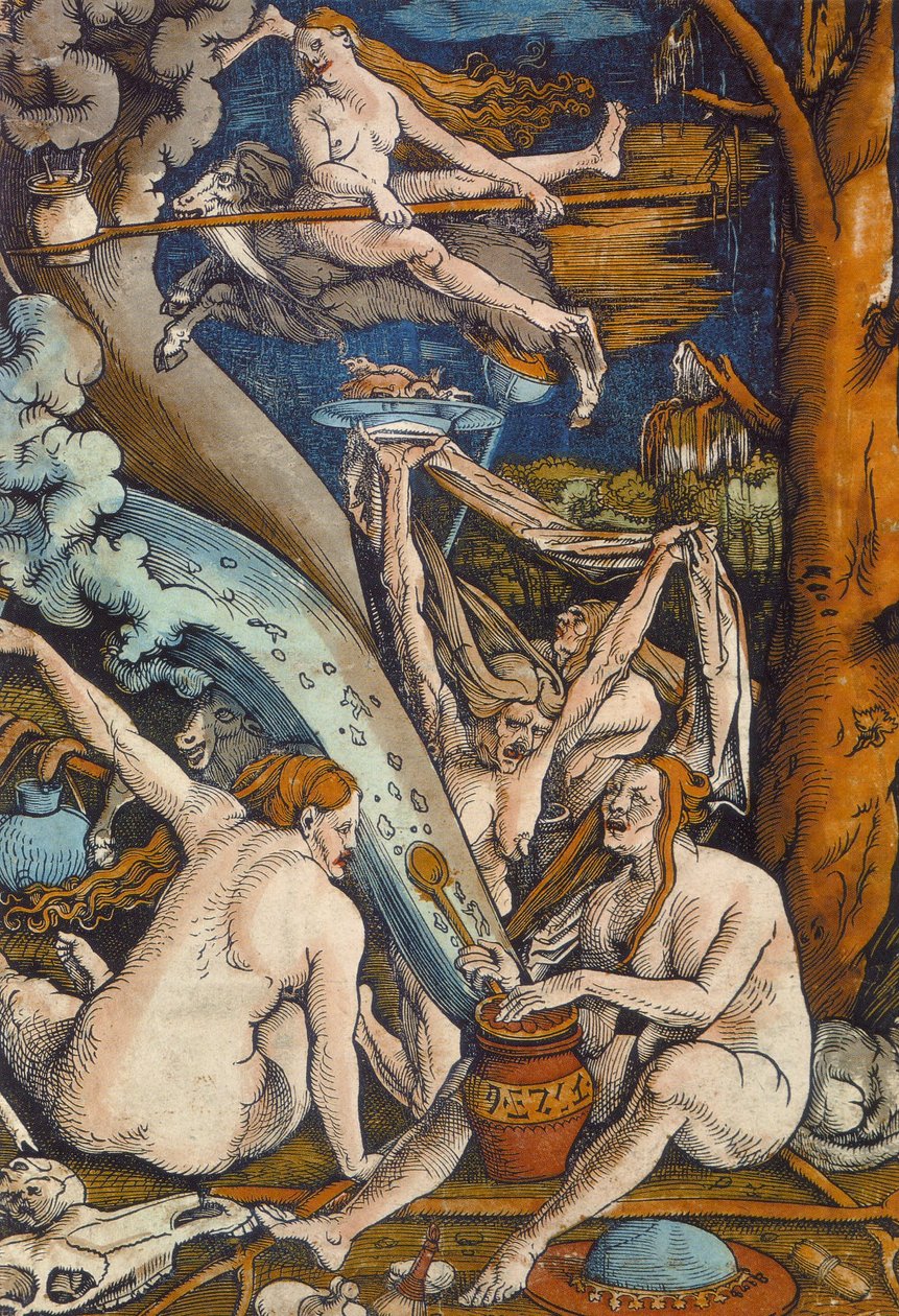 Brujas, 1508 de Hans Baldung Grien
