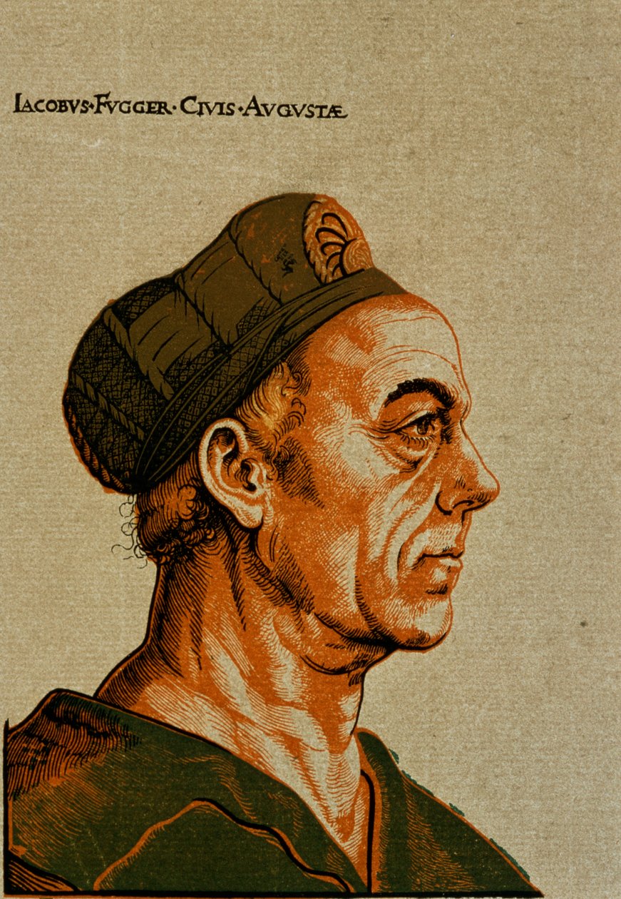 Jakob Fugger II, 151112 (xilografía en claroscuro) de Hans Burgkmair