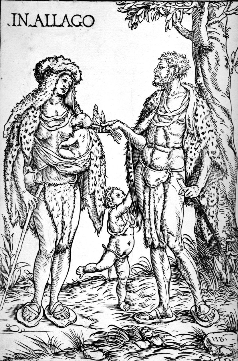Nativos de Algoa, 1508 de Hans Burgkmair