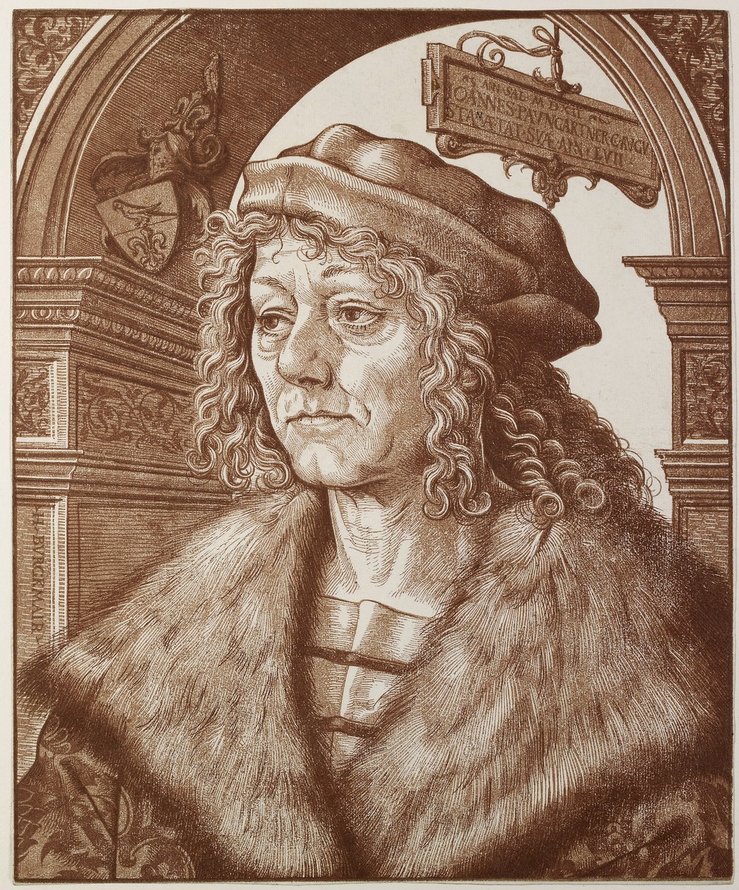 Retrato de Johannes Paumgartner, 1512 de Hans Burgkmair