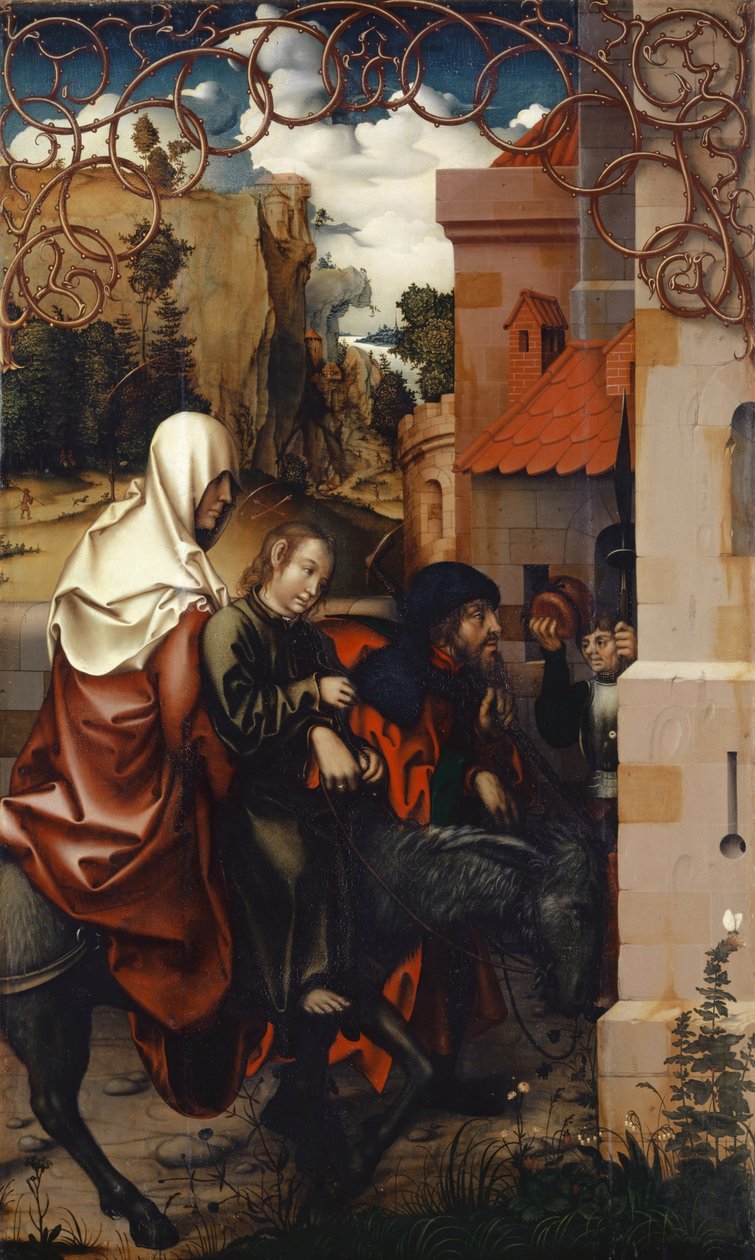 El Retorno de Egipto, 1512 de Hans Fries