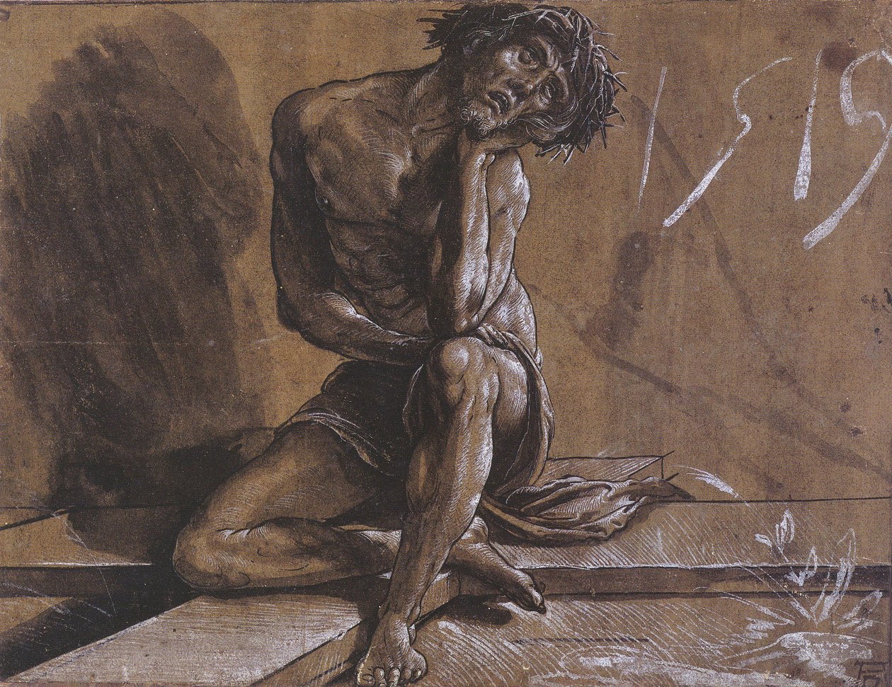 Cristo en Reposo de Hans Holbein der Jüngere