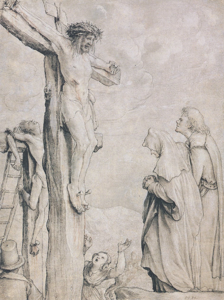 Cristo en la Cruz de Hans Holbein der Jüngere