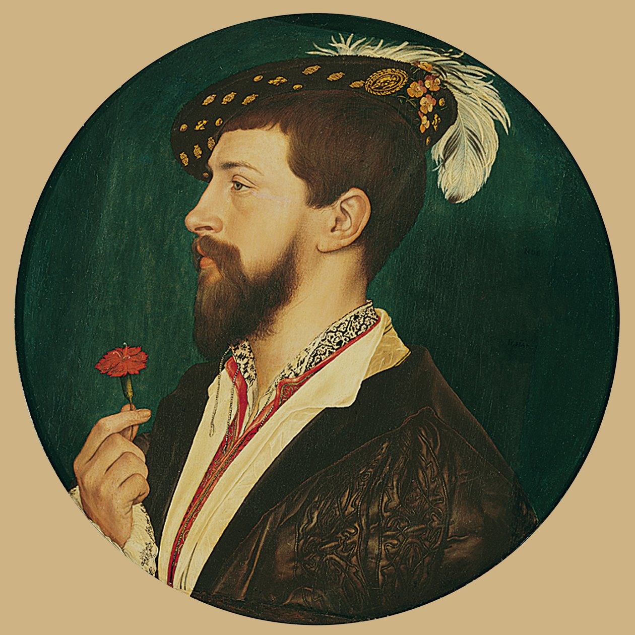 Retrato de Simon George de Cornwall de Hans Holbein der Jüngere