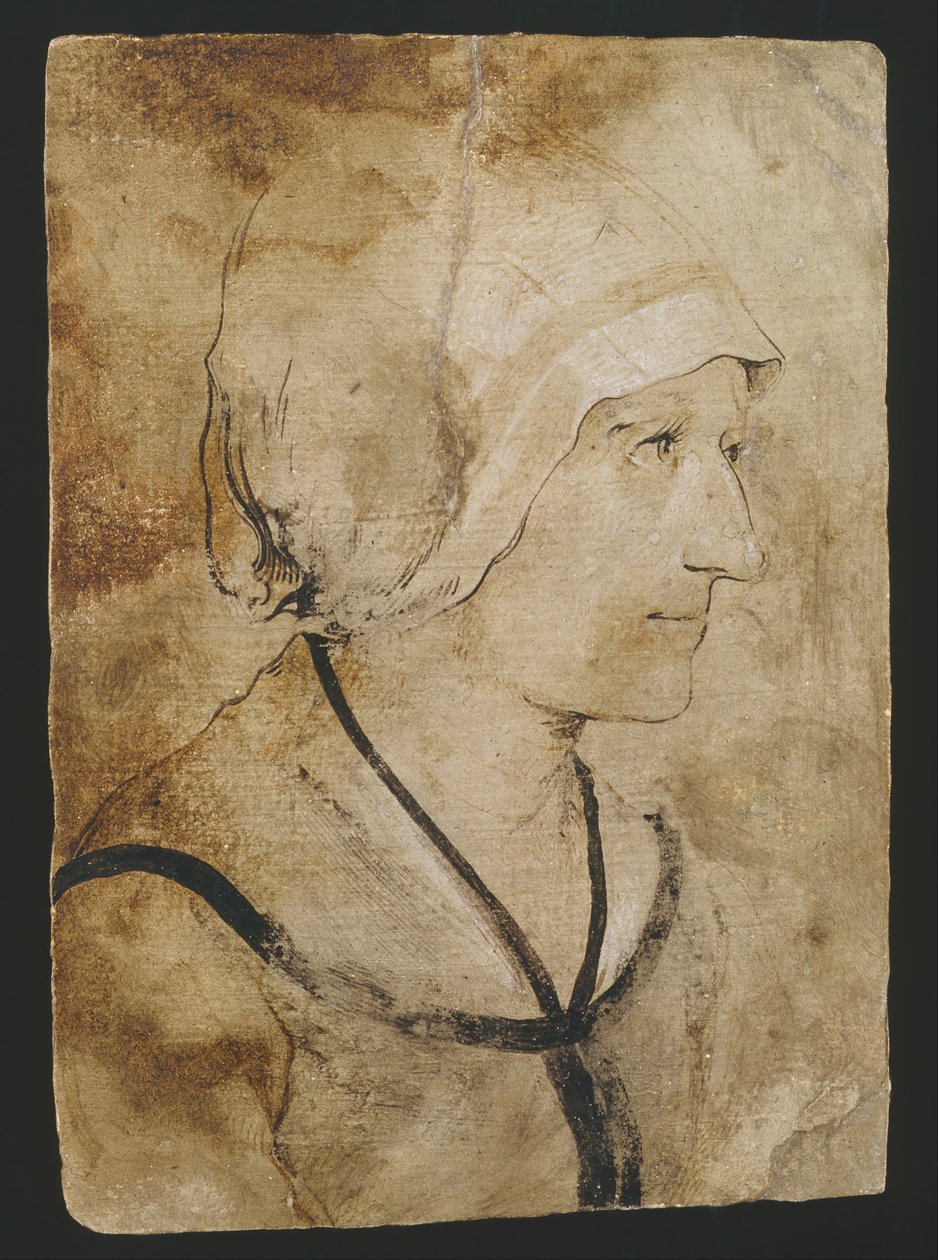 Retrato de la esposa de un cantero desconocido de Hans Holbein the Elder